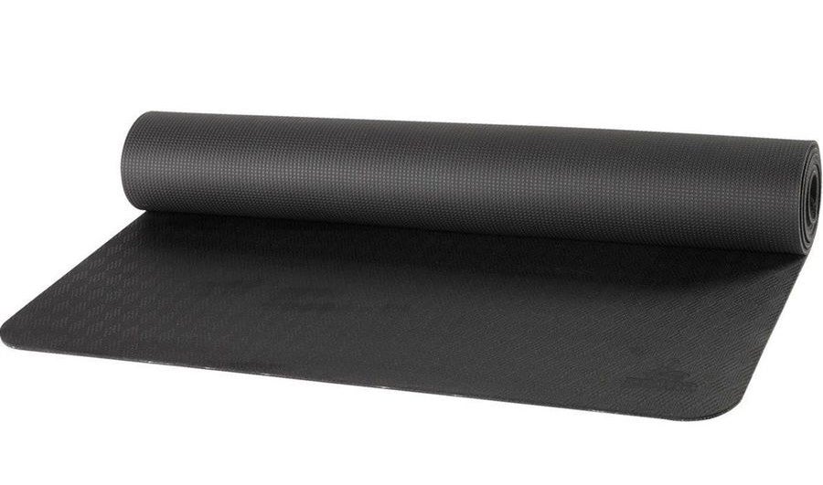 Prana large E.C.O. yoga mat in black