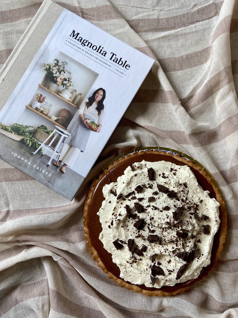 The homemade version of the French Silk Pie and the Magnolia Table, Volume 2 cookbook