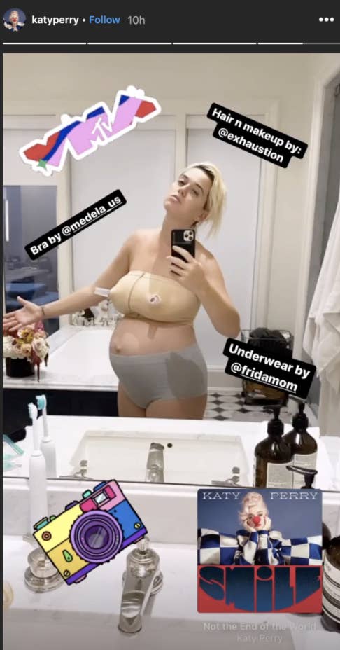 Katy Perry Celeb Porn - 13 Celeb Moms Who Shared Their Postpartum Bodies