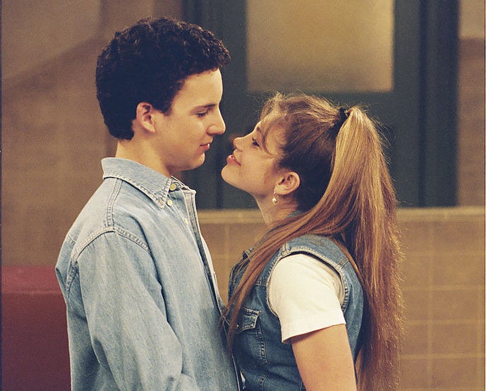 &quot;Boy Meets World&quot; characters Cory and Topanga