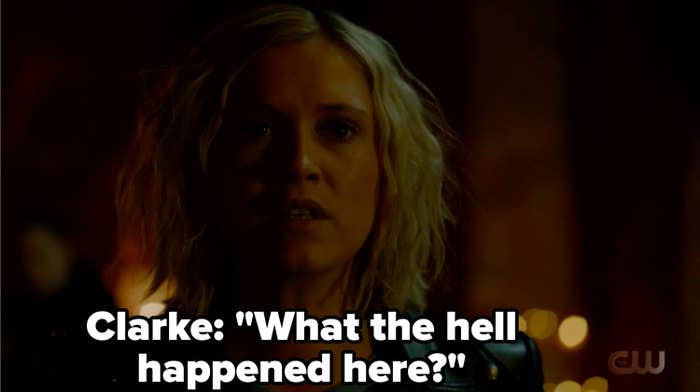 Clarke: "What the hell happened here?"