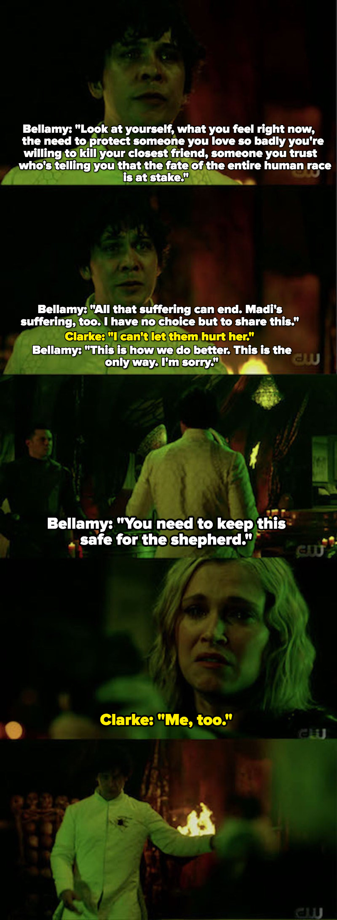 The 100 Bellamy Death