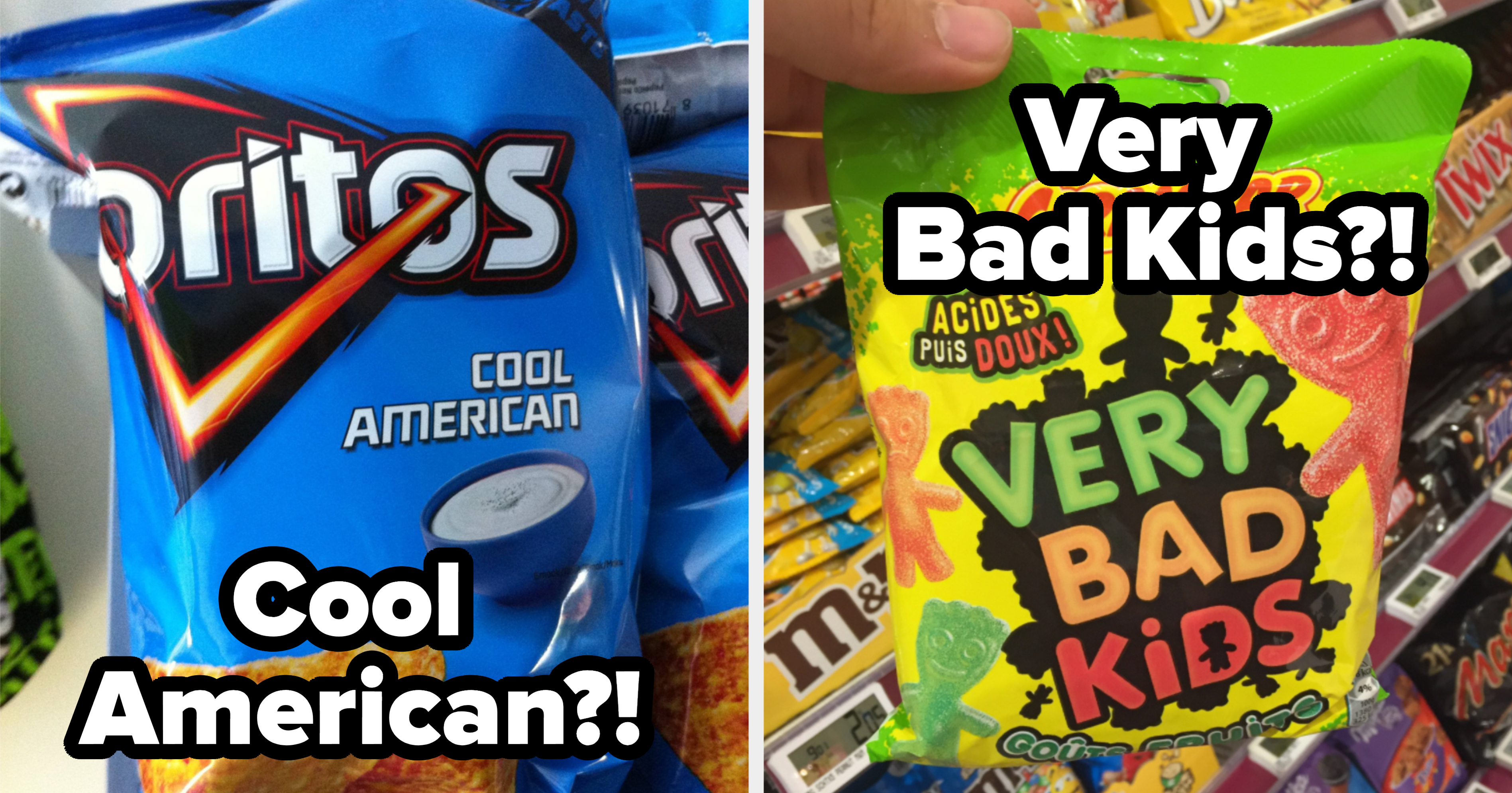 American Foods Products That Look Different Overseas