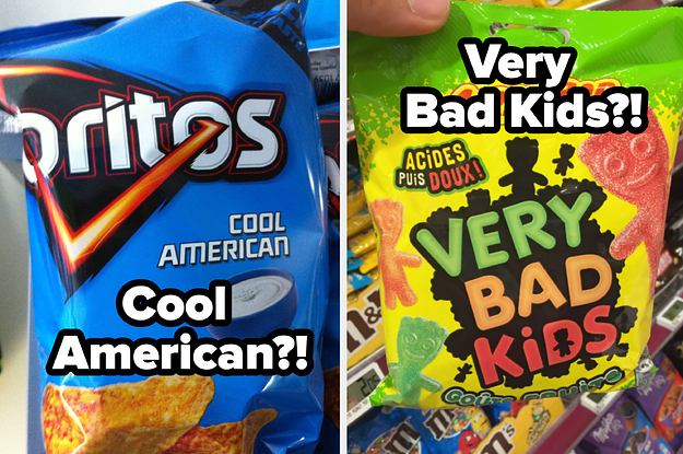 21 American Food Products That Look Totally Different In Other Countries