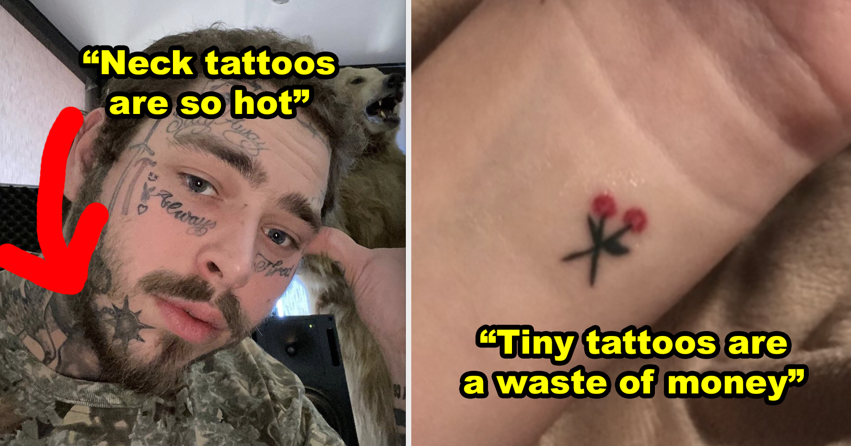 4 Most Regrettable Types of Tattoos