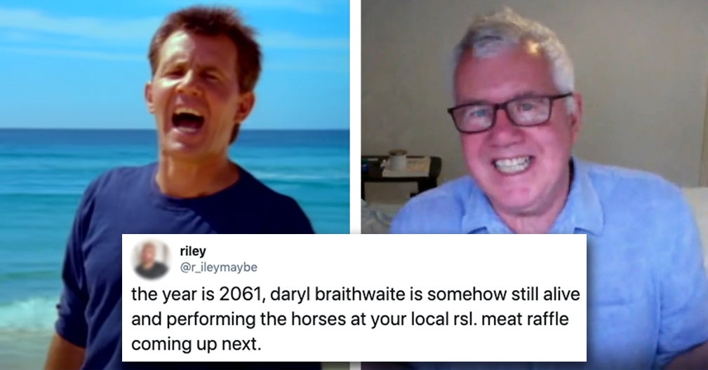 Daryl Braithwaite Reacting To Tweets About "The Horses"