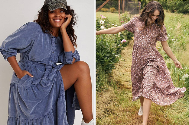 models in dresses