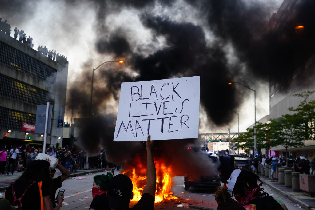 A Black Lives Matter protest