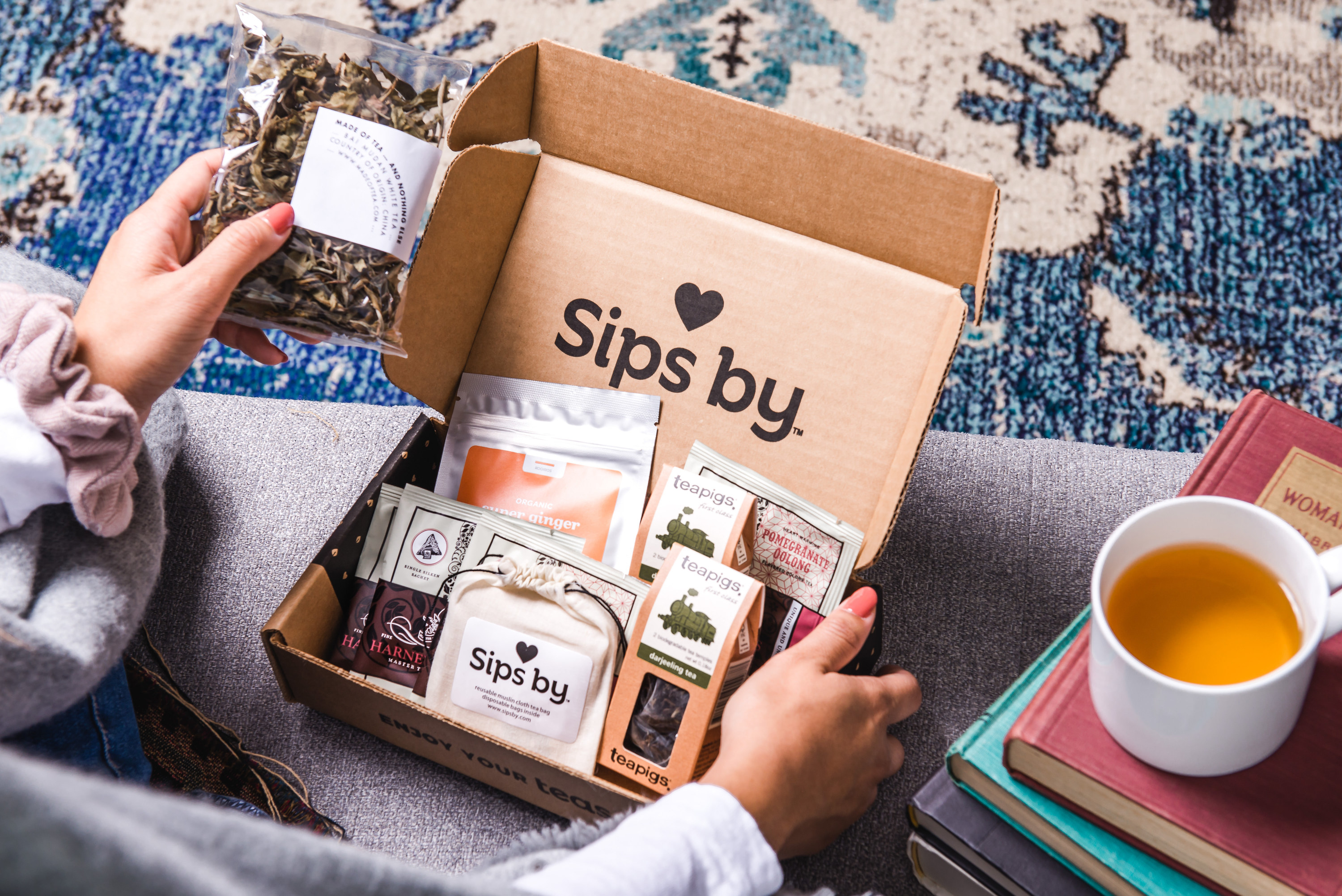 12.Sips. turns every month into a par-tea, helping you discover new tea fla...