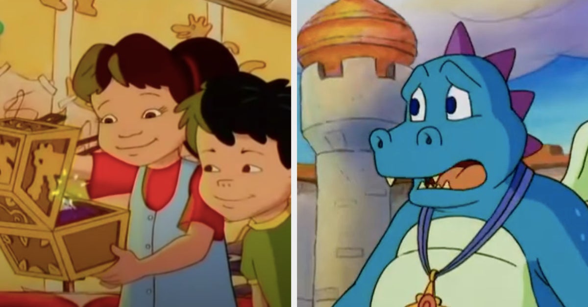 dragon tales character names with pictures