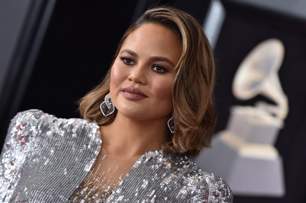 Chrissy at the 60th Annual GRAMMY Awards