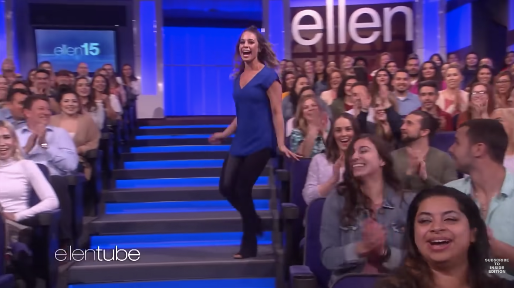Audience member picked to meet Ellen