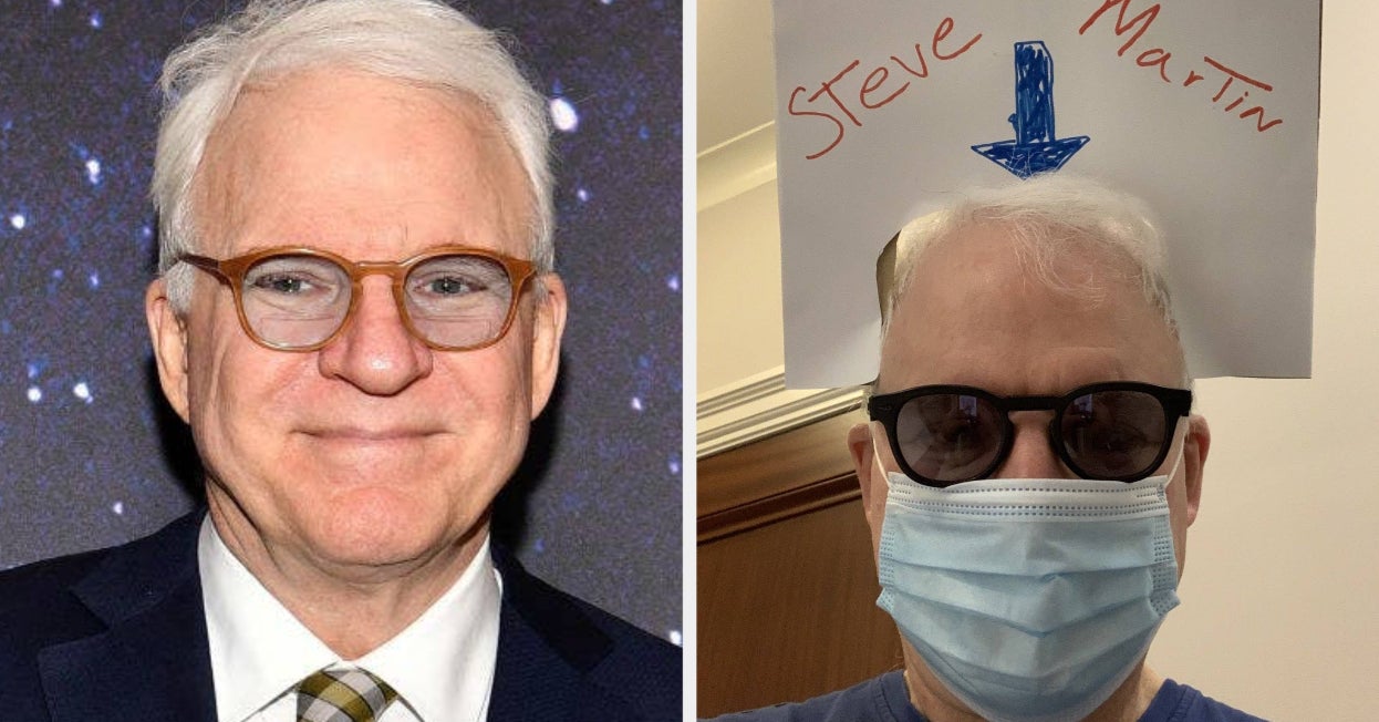 Steve Martin Is Still Recognizable With A Face Mask