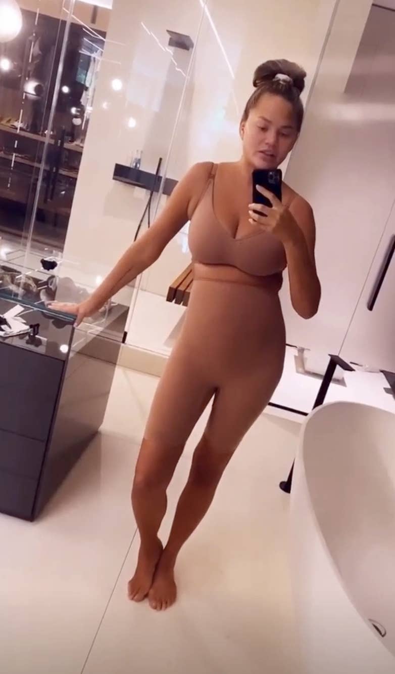 Kim Kardashian says SKIMS' new maternity line is not meant to slim baby  bumps after criticism