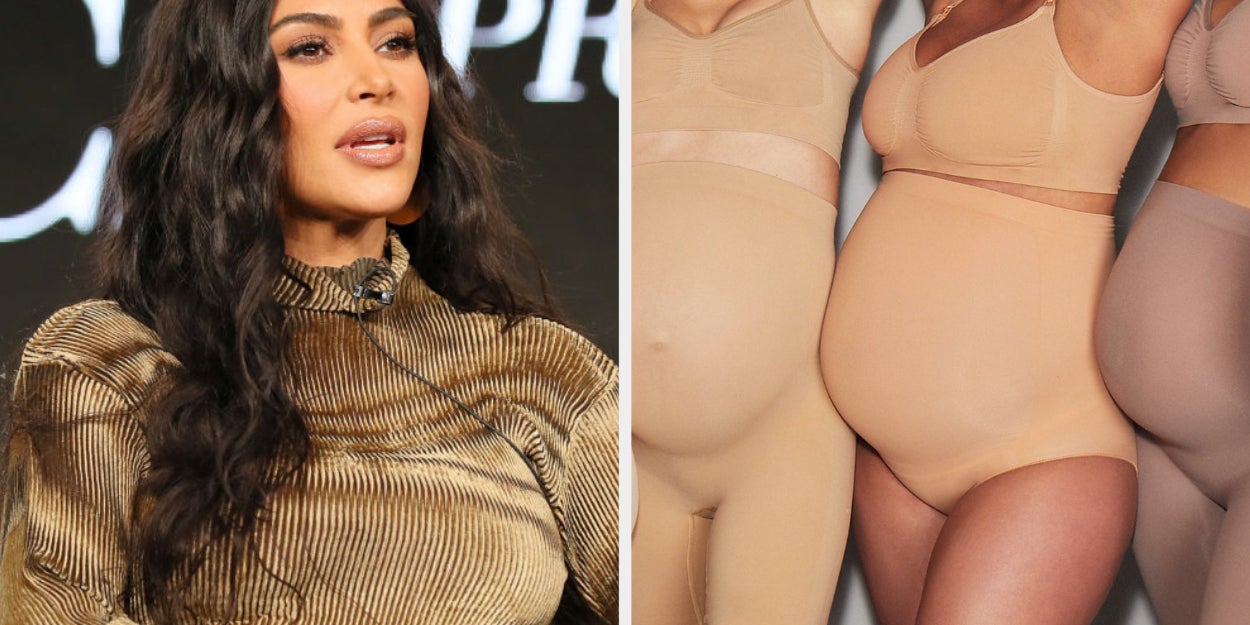 Kim Kardashian Defends New Maternity Skims Line After Backlash