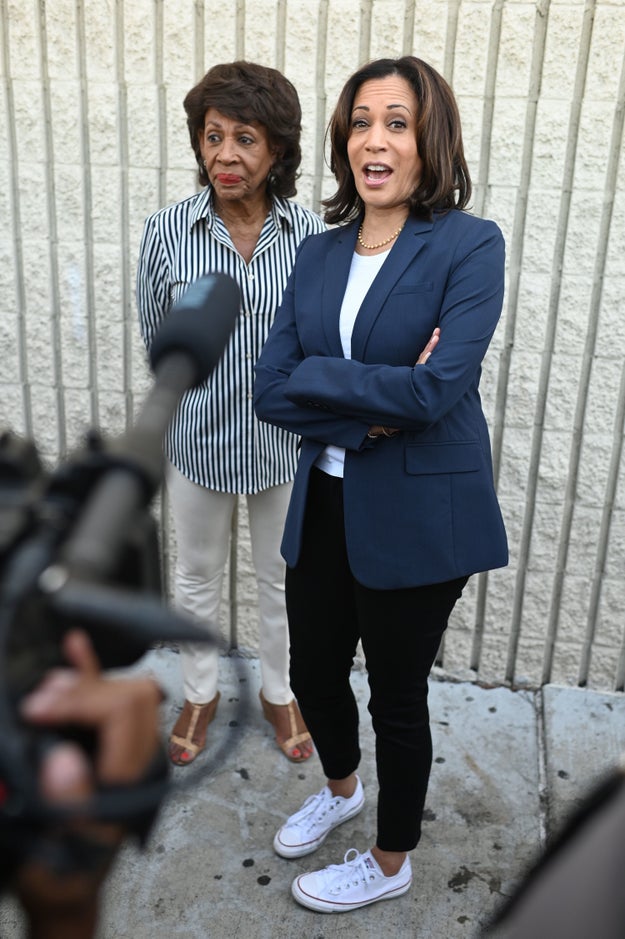 Kamala Harris Has Worn Converse Sneakers For Much Of Her Campaign