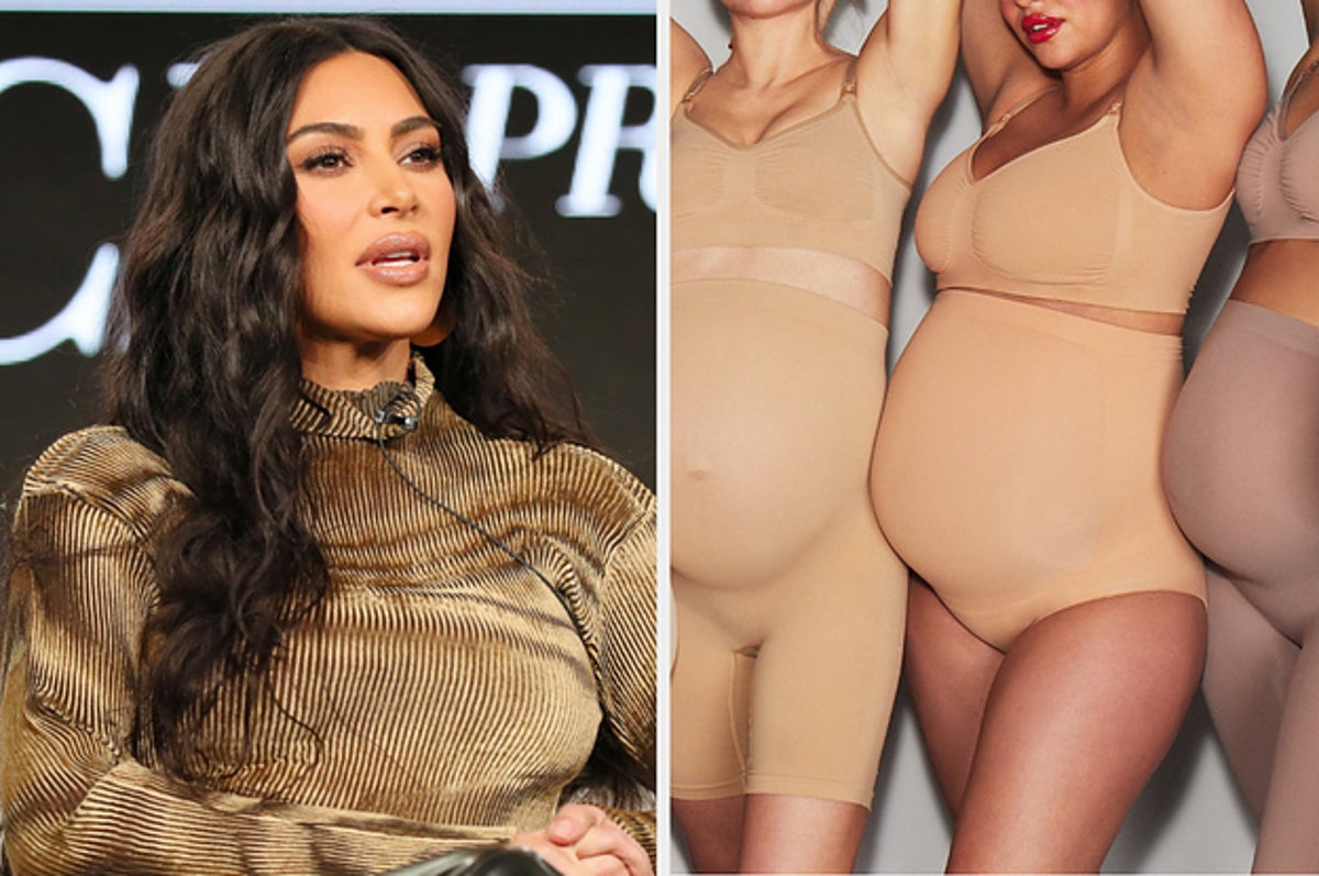 I'm plus-size – I tried Kim Kardashian's viral Skims shapewear & looked six  months pregnant