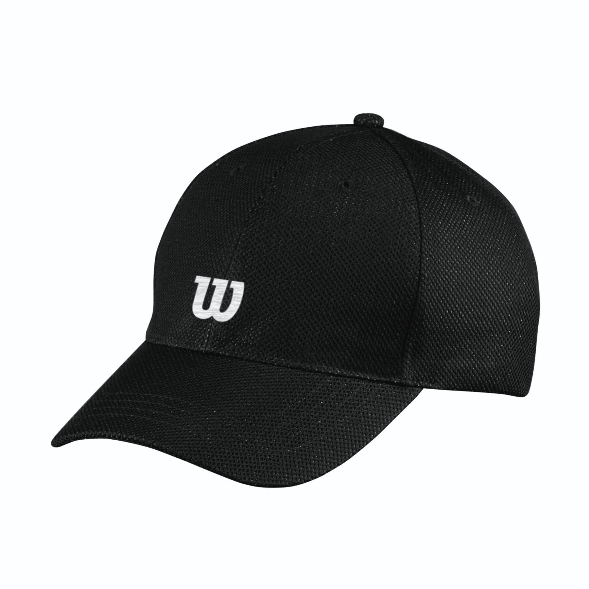The black baseball cap
