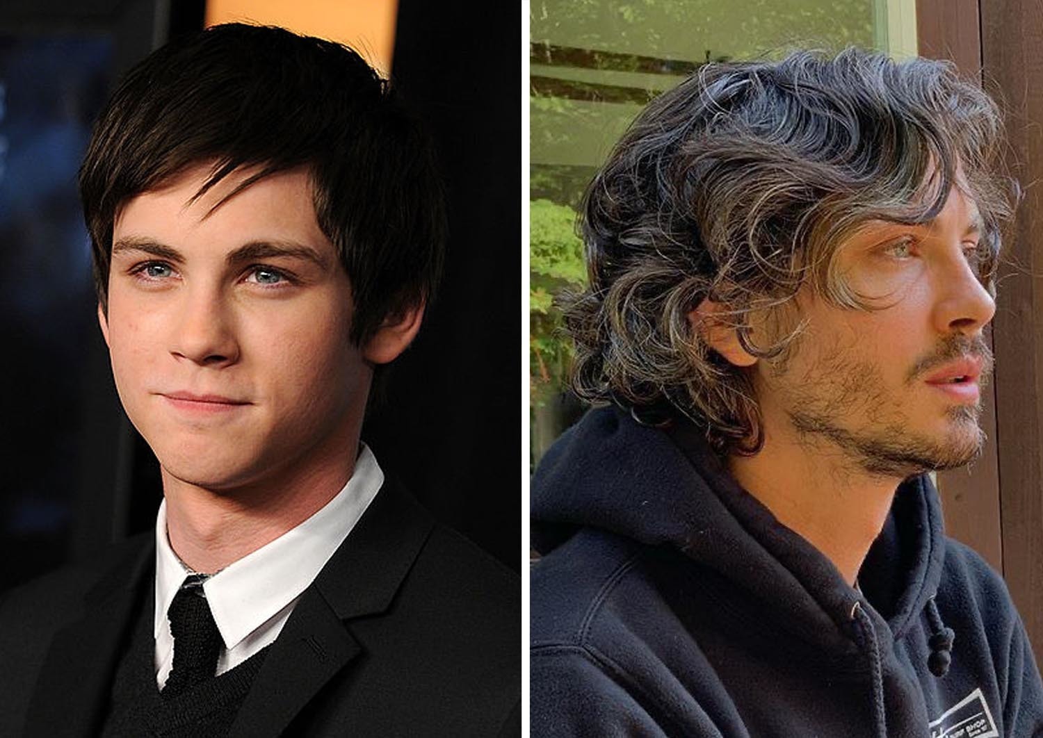 Gray-Haired Logan Lerman Is Ridiculously Hot