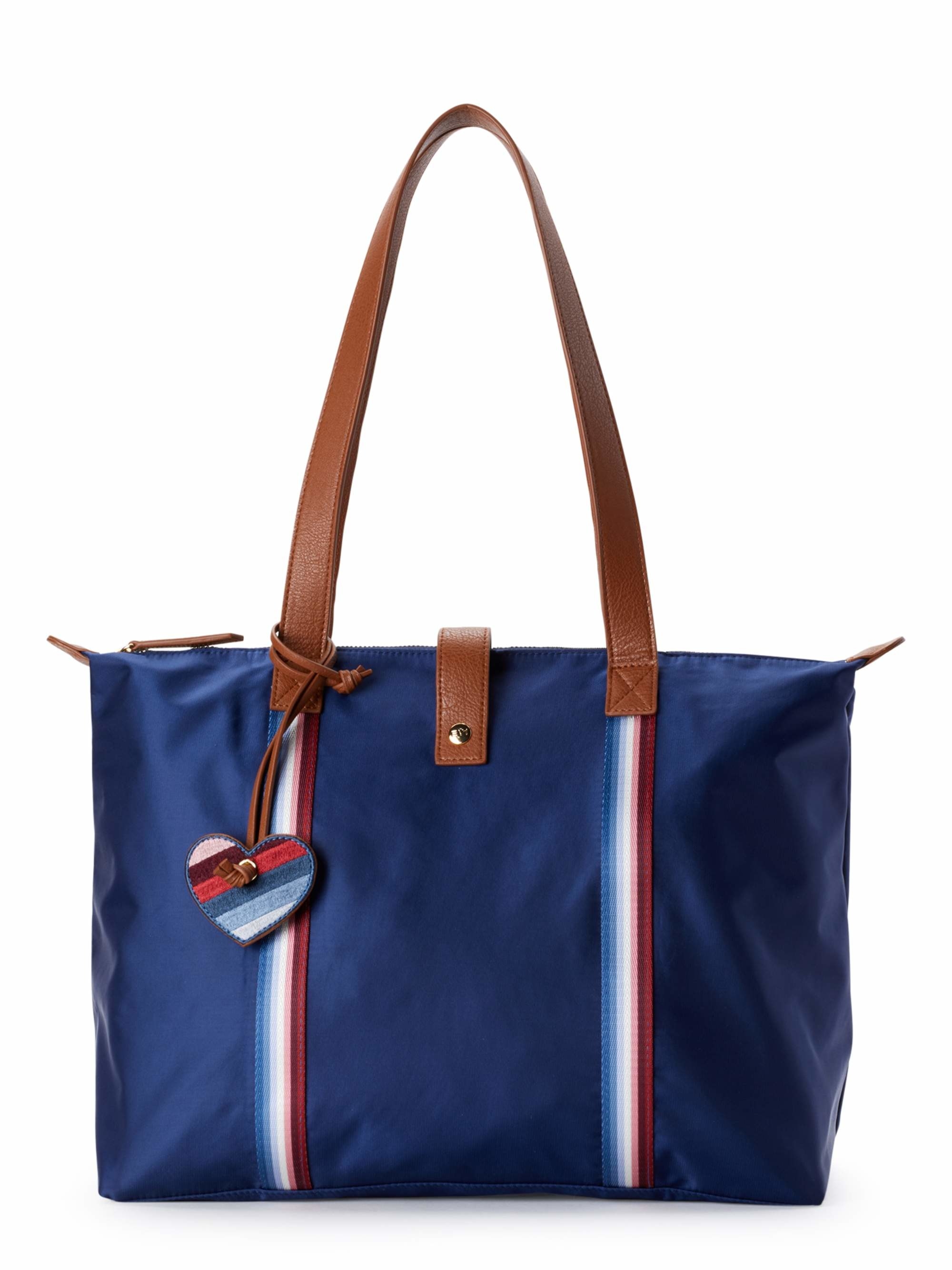 The blue tote bag