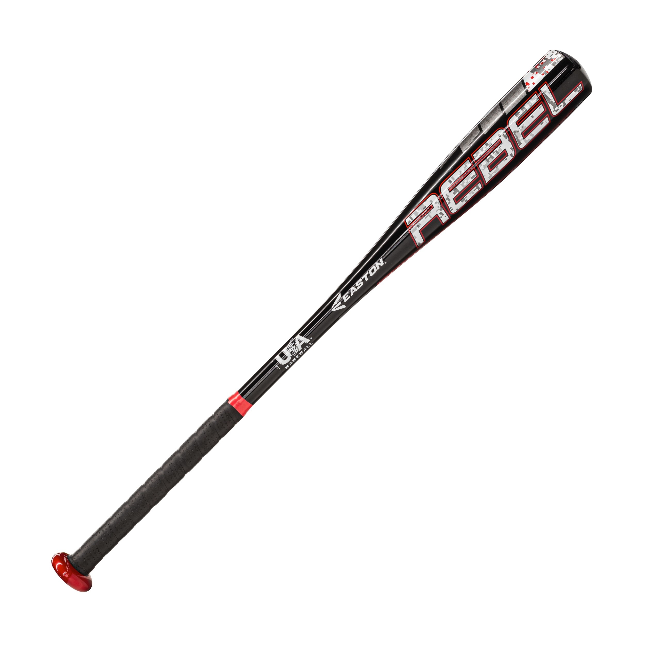 The black and red bat