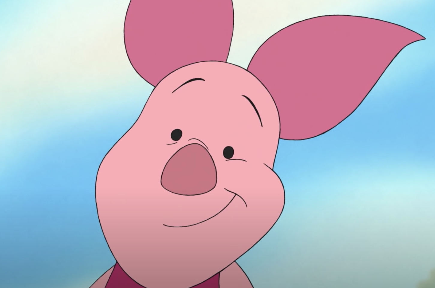 Piglet from &quot;Winnie the Pooh.&quot;