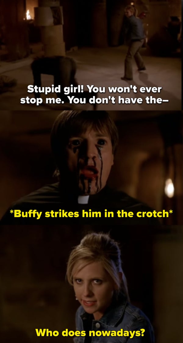 Buffy The Vampire Slayer: Caleb's death Villains