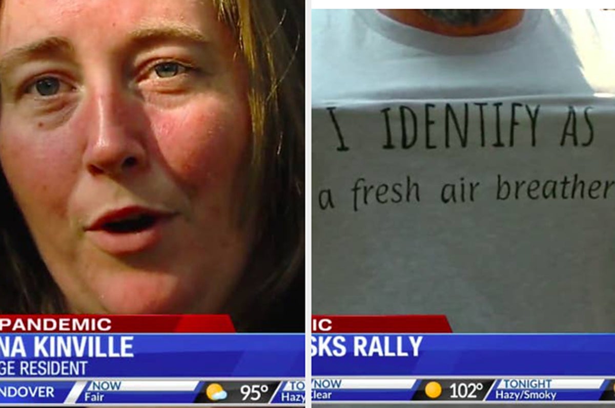 The Viral Anti Mask Rally Everyone Is Talking About