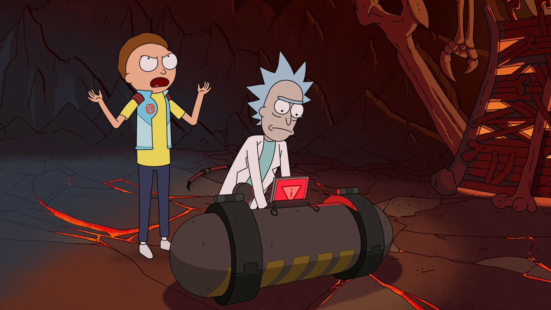 A still of Rick and Morty in Rick and Morty
