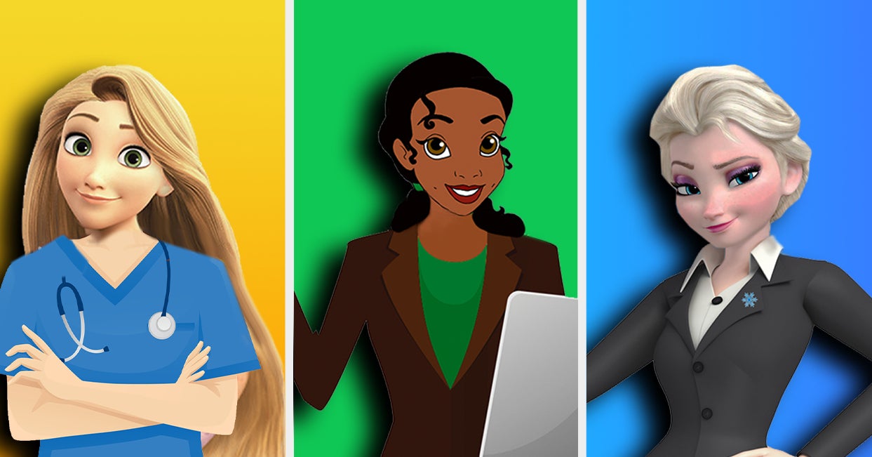 What Modern Career Would These Disney Princesses Have?
