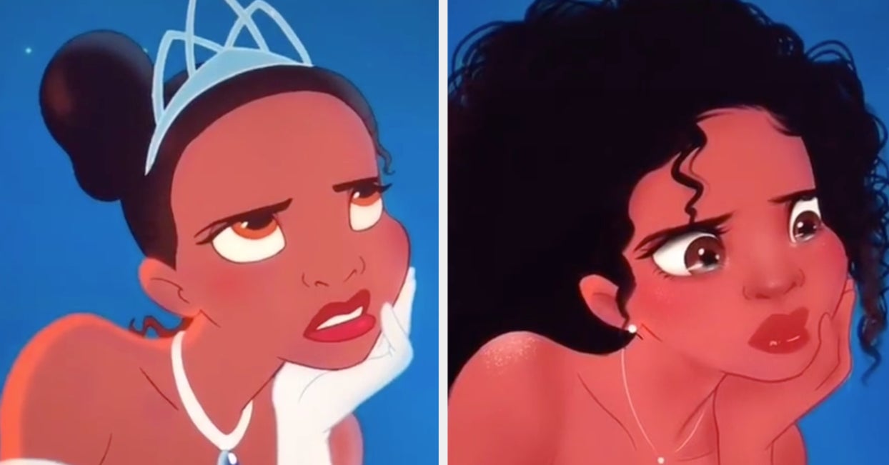 Disney TikTok Artist Gives Characters Modern GlowUps