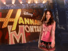 Hannah Montana intro where Miley turns into Hannah when she spins