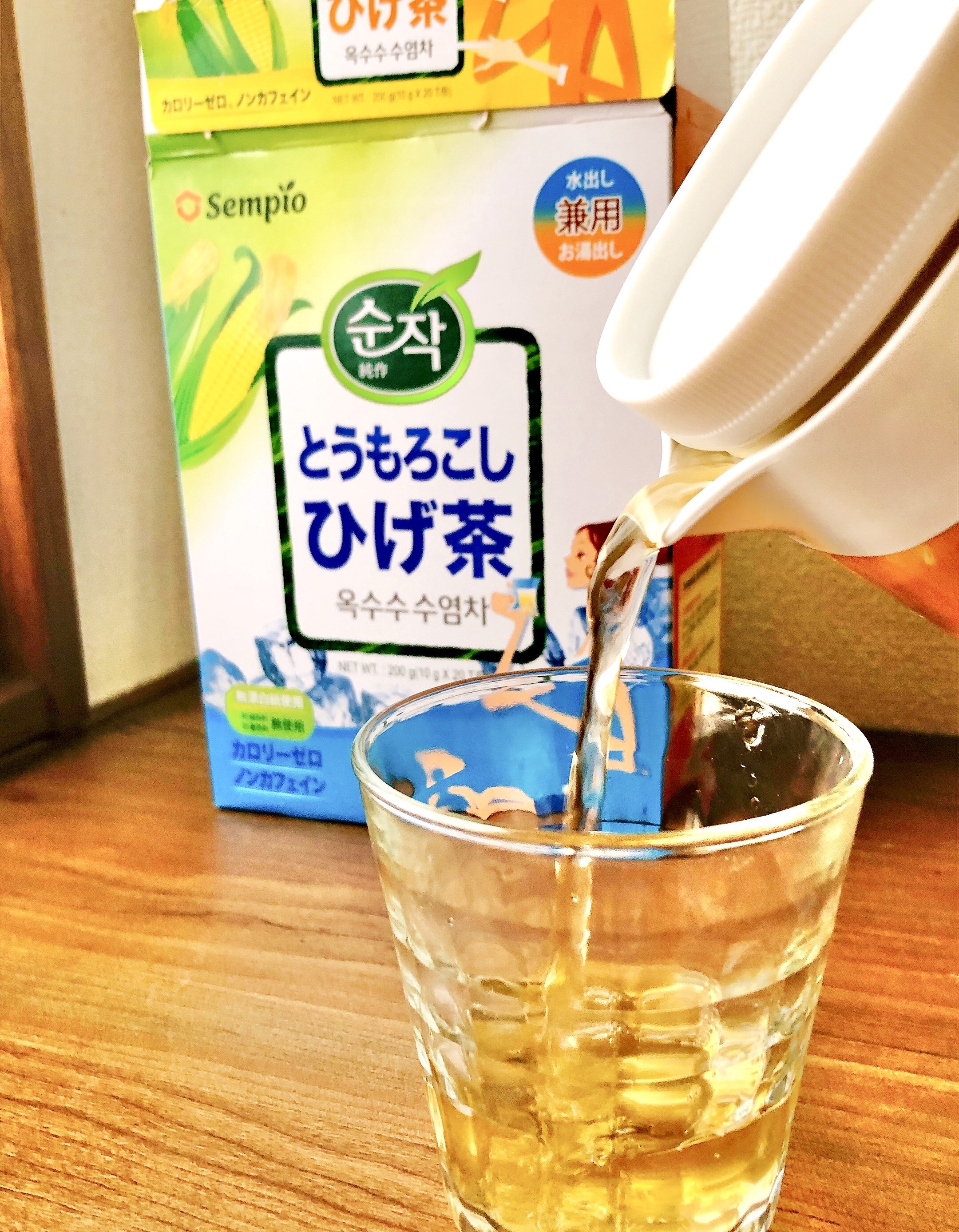 これはハマるわ。カルディで見つけた「ひげコーン茶」がクセになる