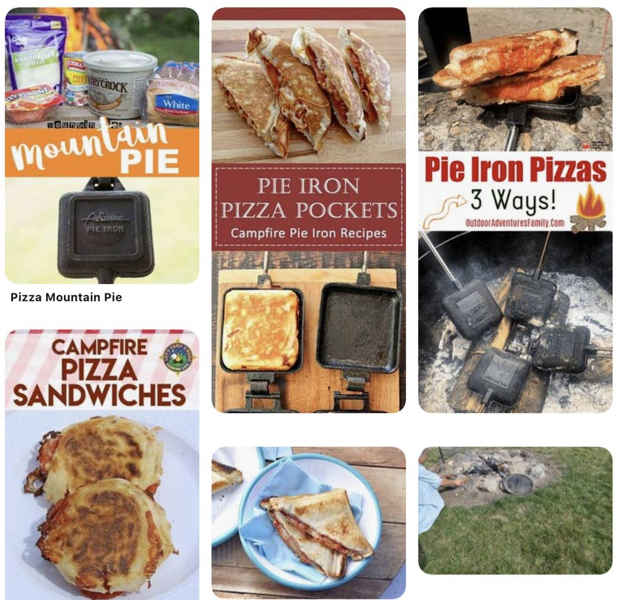 Sandwich Toaster, Camping Sandwich Maker, Pie Iron, Cheese Grill For The  Stove Or Outdoors.