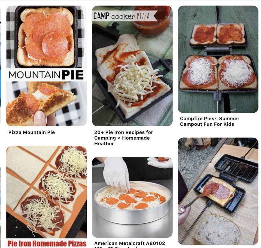 Pie Iron Recipes - Camping Food Ideas