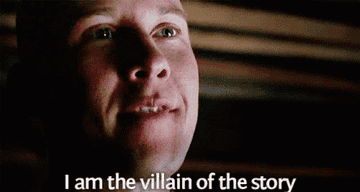 Lex says he's the villain of the story