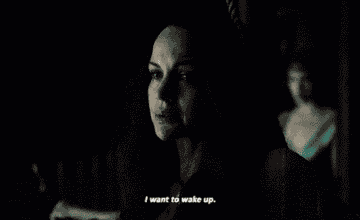 Olivia saying she wants to wake up