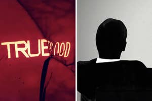 "True Blood" and "Mad Men" title cards. 