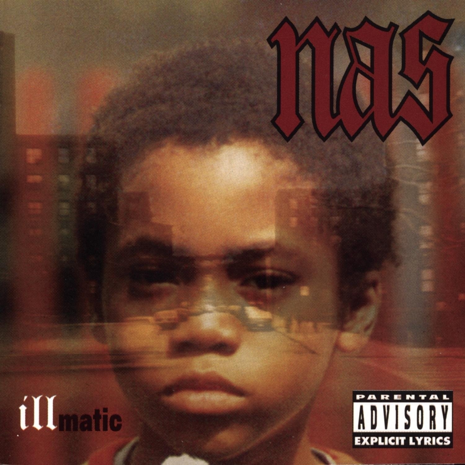Childhood picture of Nas. 