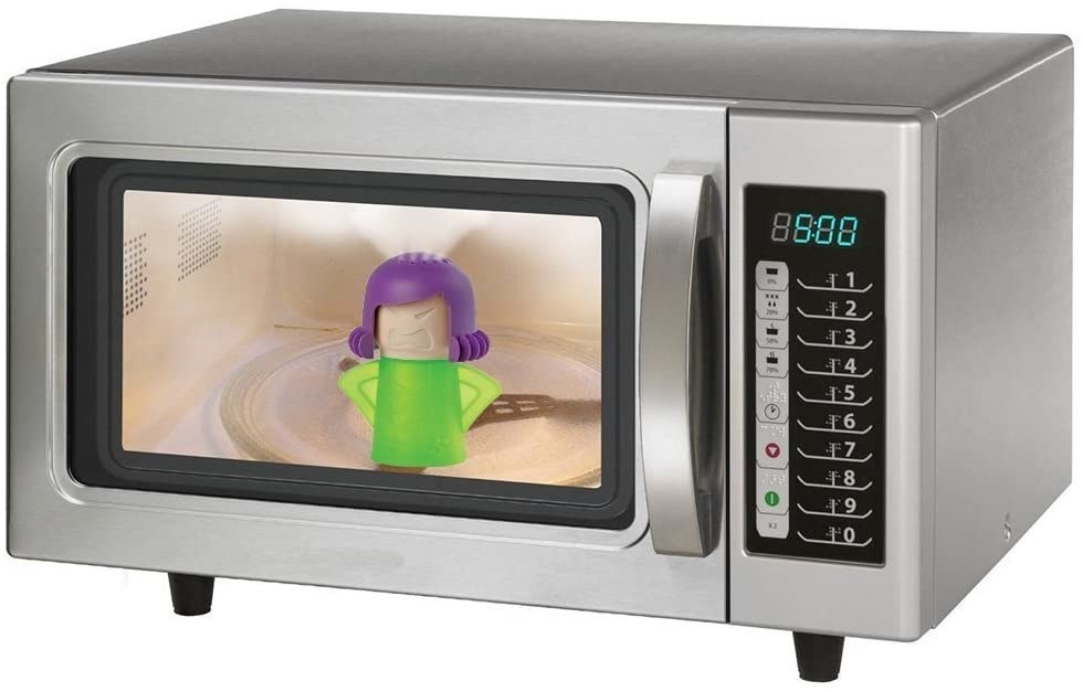 the green microwave cleaner