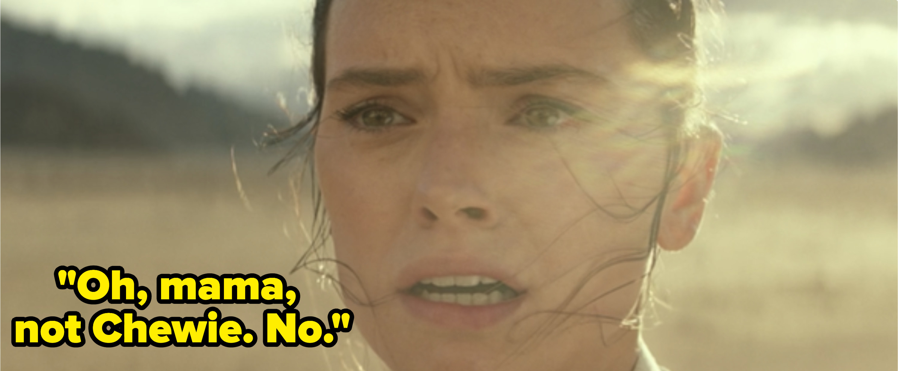 Rey thinks she blew up Chewbacca&#x27;s ship