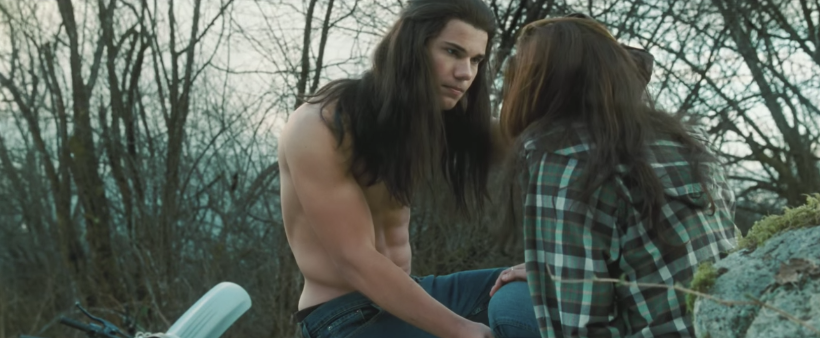 Jacob and Bella in New Moon