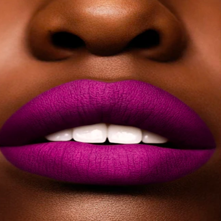 A model wearing the lipstick