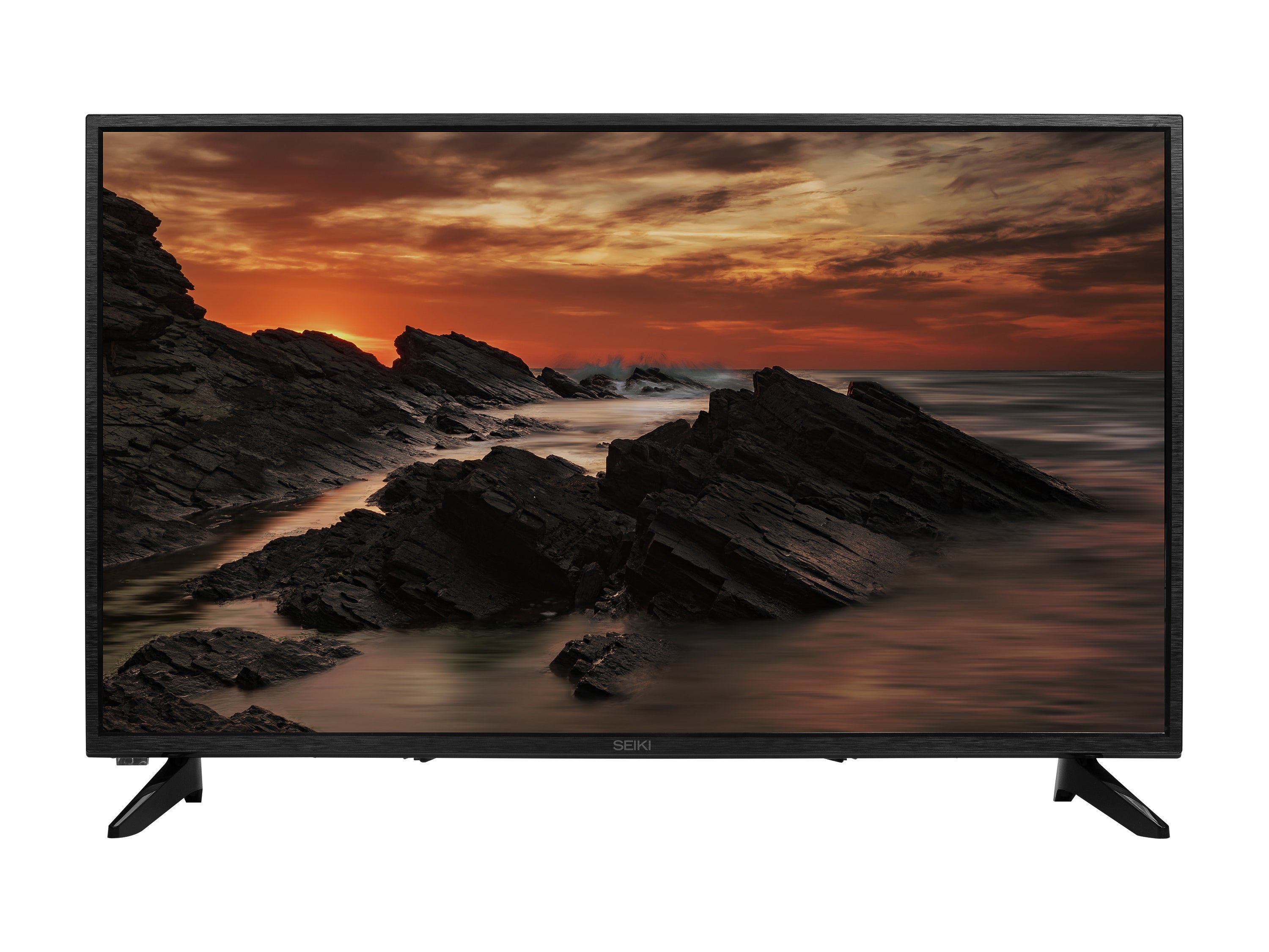 LED television with a nature screen saver