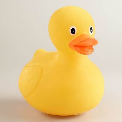 Yellow rubber duck 