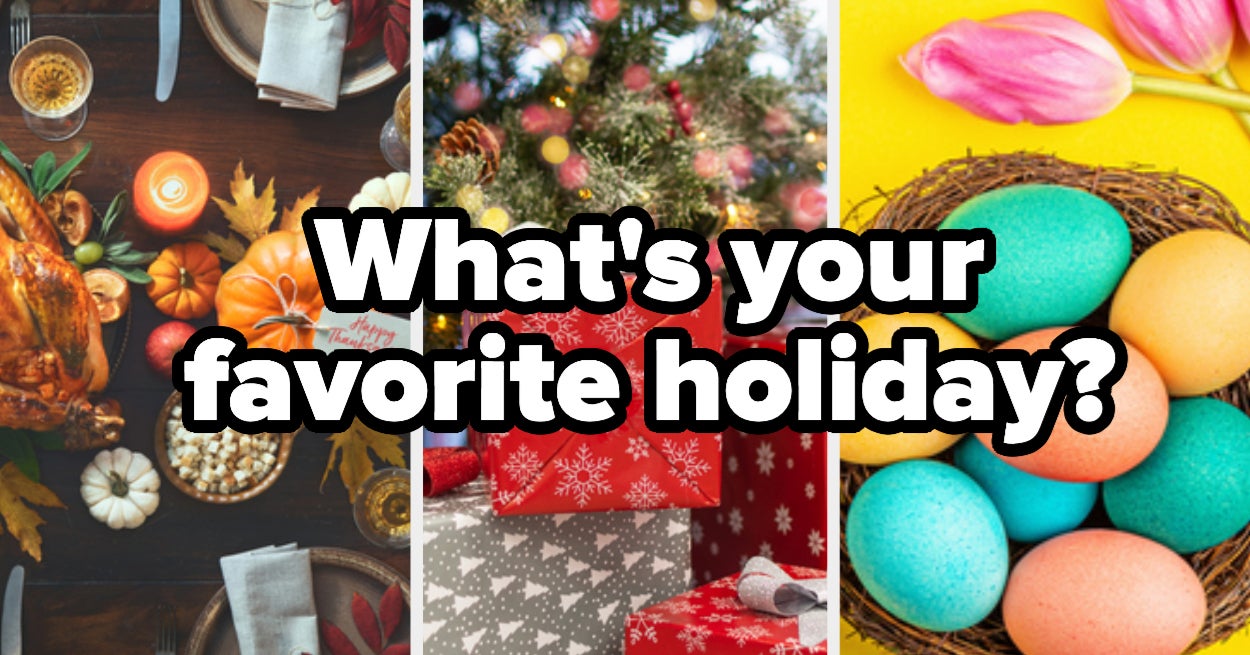 talk about your favorite holiday