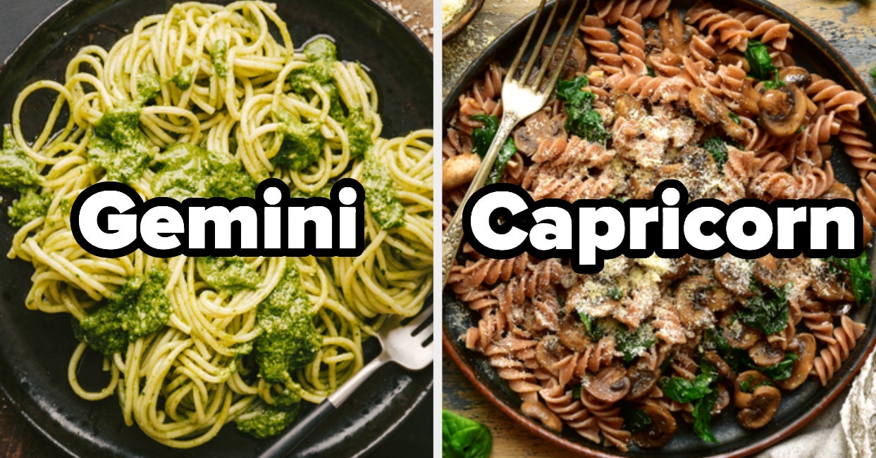 This Pasta Bowl Quiz Will Guess Your Zodiac Sign