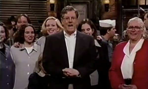 The goodbyes during that episode, with Rage Against the Machine noticeably absent from the frame