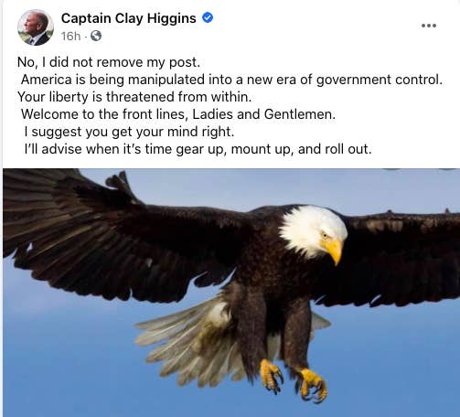 Republican Congress Member Threatened Demonstrators In A Post