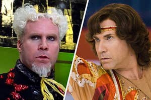 Will Ferrell in Zoolander and Blades of Glory